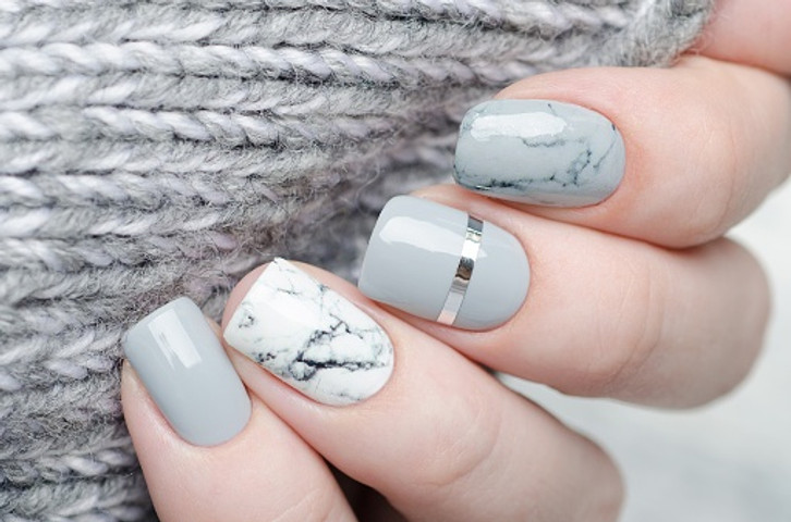 Pink Carving Style Nail Art - An Enhancer in Beauty of your Nails