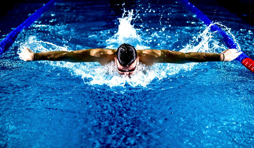   Types Of Anaerobic Exercises: 2-  Swimming