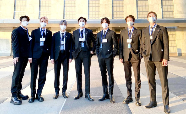BTS in United Nation General Assembly 2021