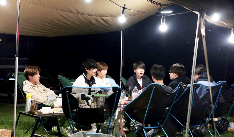 BTS in the soop : Lively Nights with BTS having Fun is a perfect Vaccation 
