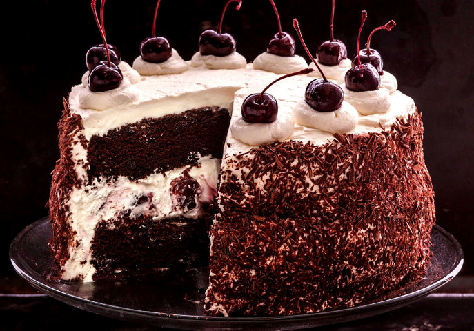 Famous Desserts In The World: Black Forest cake