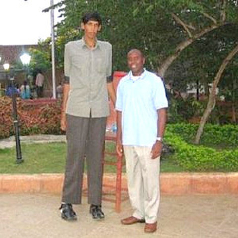Tallest People In The World: 6- Asadullah Khan