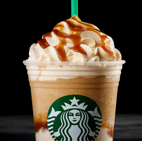 Famous Starbucks drinks: Caramel Frappuccino