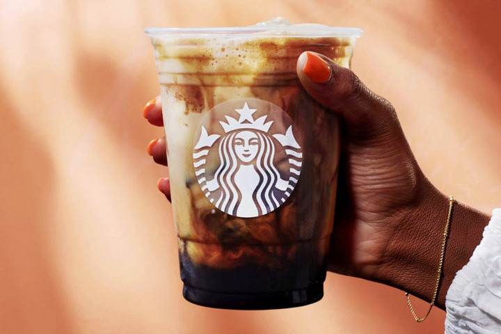 Famous Starbucks drinks: Iced Brown Sugar Oat milk Shaken Espresso