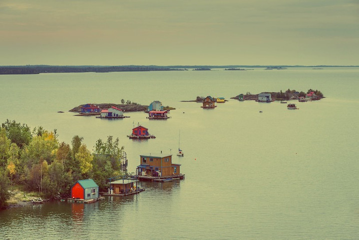 The biggest lake in the world: Great Slave Lake