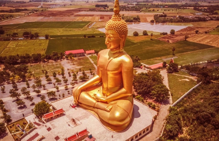 The great Buddha of Thailand