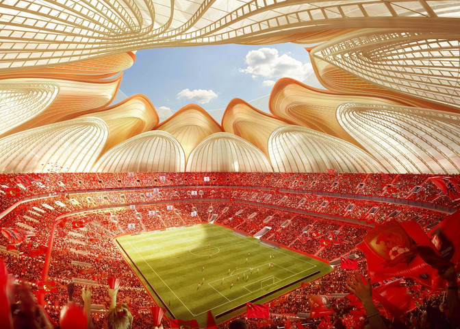 Biggest football stadiums in the world by capacity