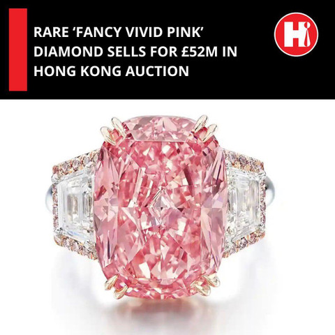Rare fancy vivid pink Diamond is up for sale!!