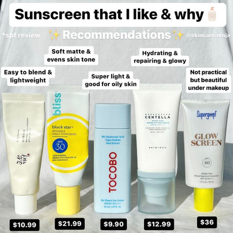 Sunscreens that i like and why!!