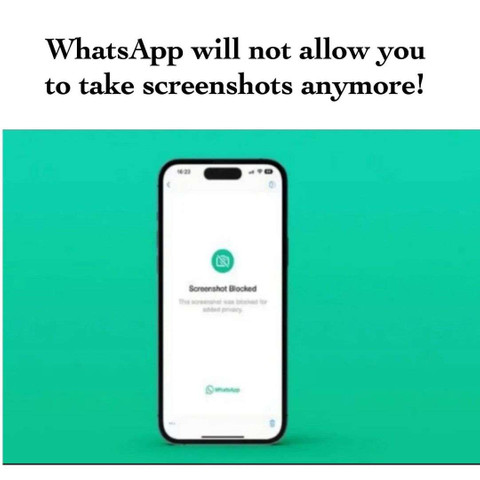 Whats-App will not allow you to take screenshots anymore 😐