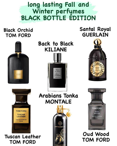 Long lasting perfume black bottle edition!!
