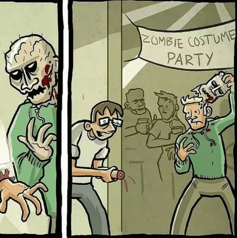 Happy Halloween goes sad Halloween..