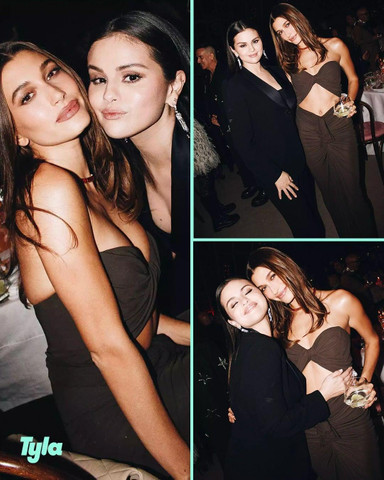 Selena and Hailey are first time photographed together!!!