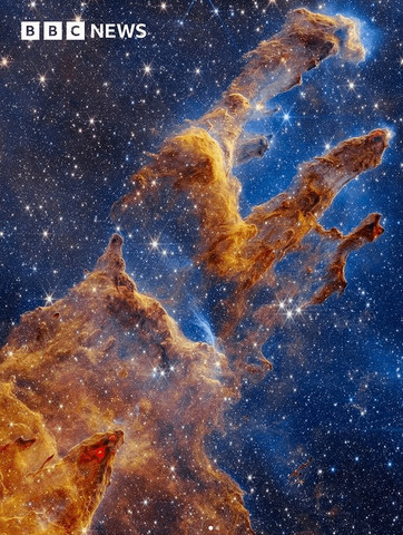 “Pillars of creation”.....