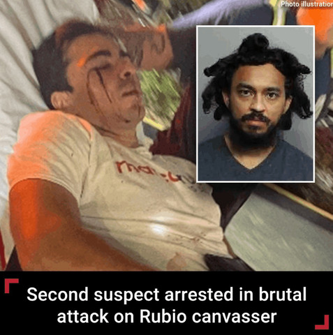 Second suspect arrested in brutal attack on Rubio canvasser