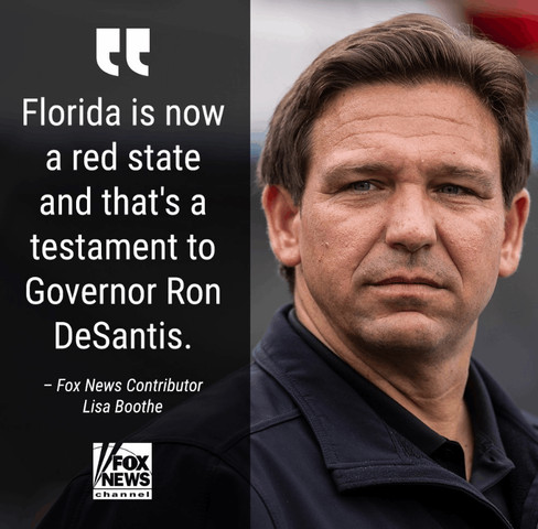 Florida has become a red state.