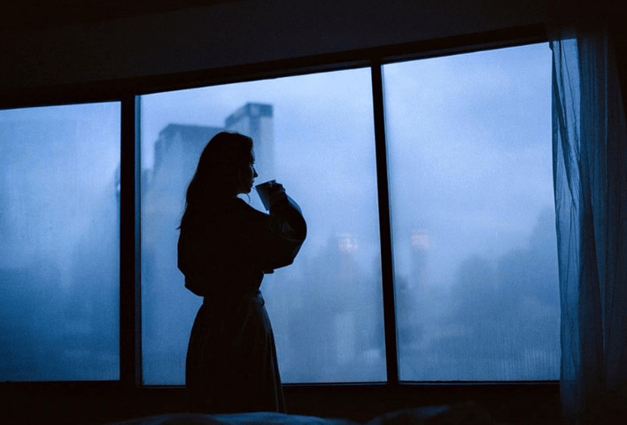 AND IN THE MIDST OF THE NIGHT I THINK ABOUT YOU