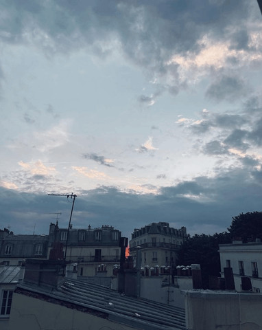 paris has got such a beautiful sky