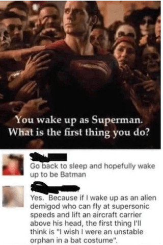Superman over batman always.