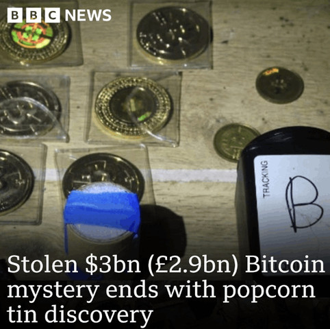 Hacker stole $3bn bitcoins.
