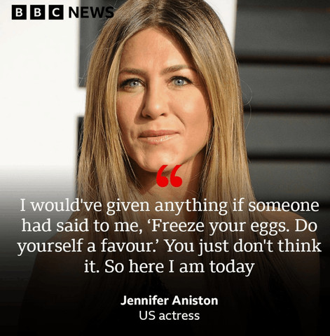 Rachel Green from friends talks bout trying for pregnancy