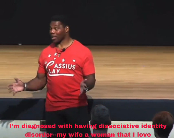 Herschel Walker in an accidental moment of honesty
