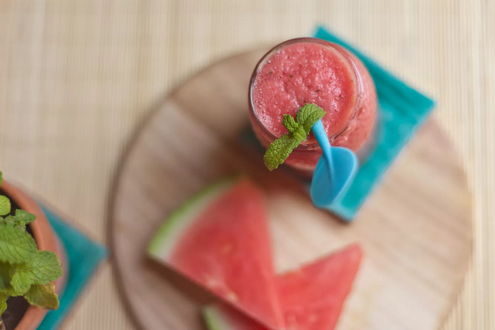 A summer delight watermelon smoothie