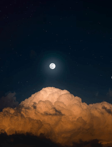 Moon on a dark sky.!!!!!!!!!!!!!!