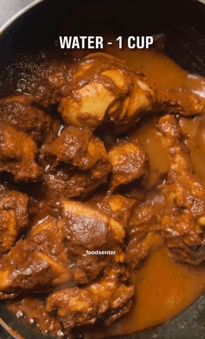 Rich chicken with gravy recipe.