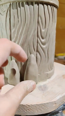 Making monster mugs!!!!!!!!