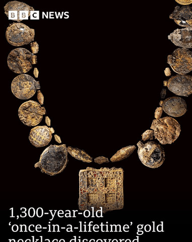 13 hundred years old gold