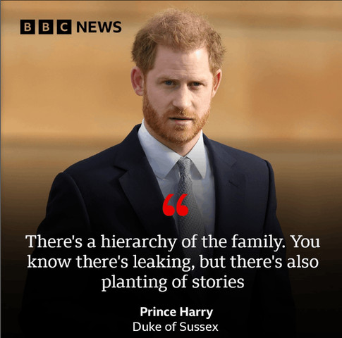 Prince Harry talked about his real life
