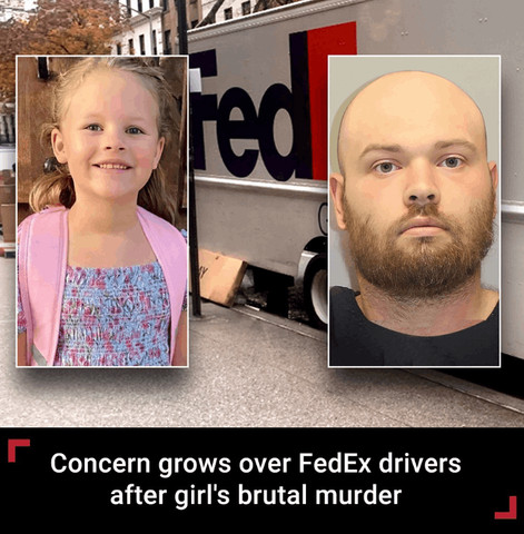 FedEx driver murdered a 7 y/o child