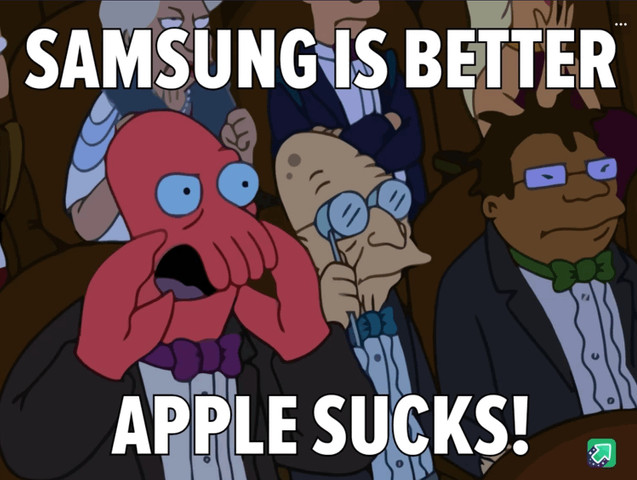 Android vs. Apple...........