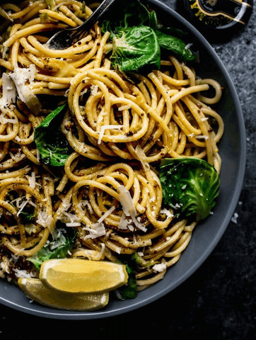 Brussel Sprout pasta!!!!!!!!!!