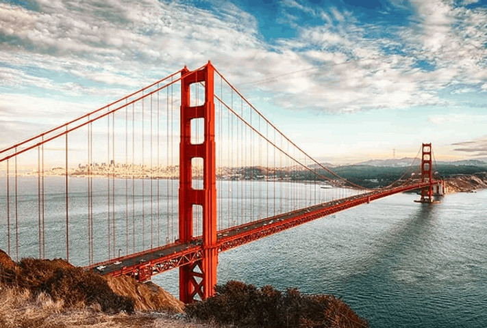 Godlen Gate Bridge, California