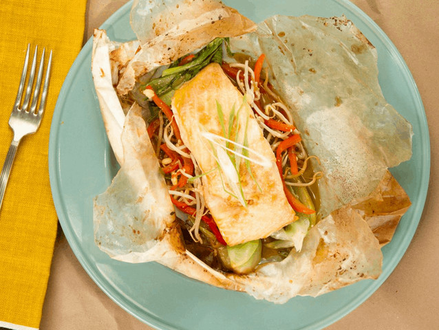 Salmon En Papillote......