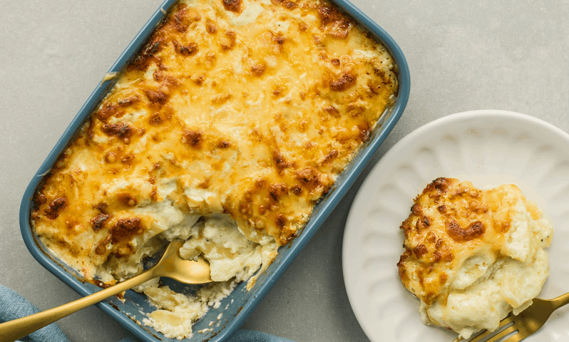 Potatoes Dauphinoise ...............
