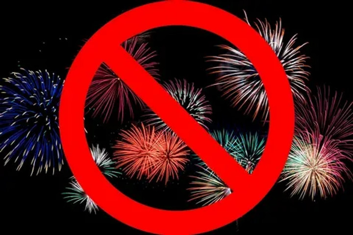 Fireworks are banned in Shandong !!!!!!!