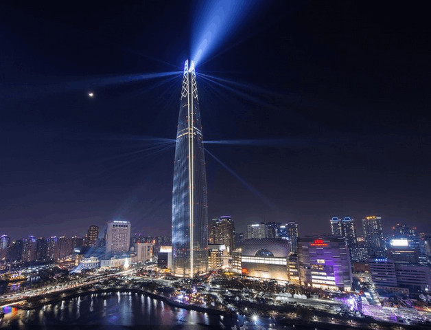 Lotte World Tower, Fifth Tallest Building
