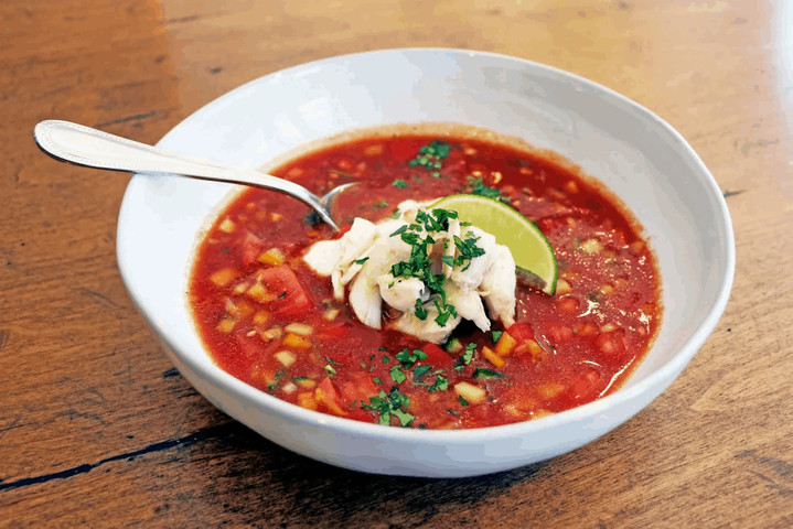 Gazpacho; Spanish tomato soup