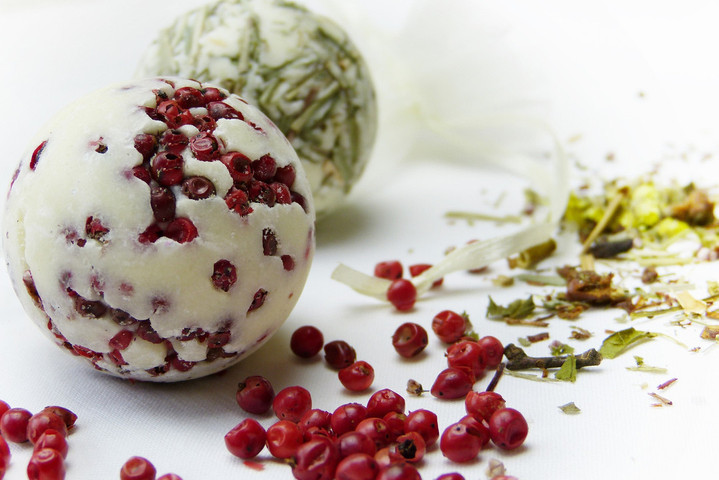Red Pepper bath balls advantages