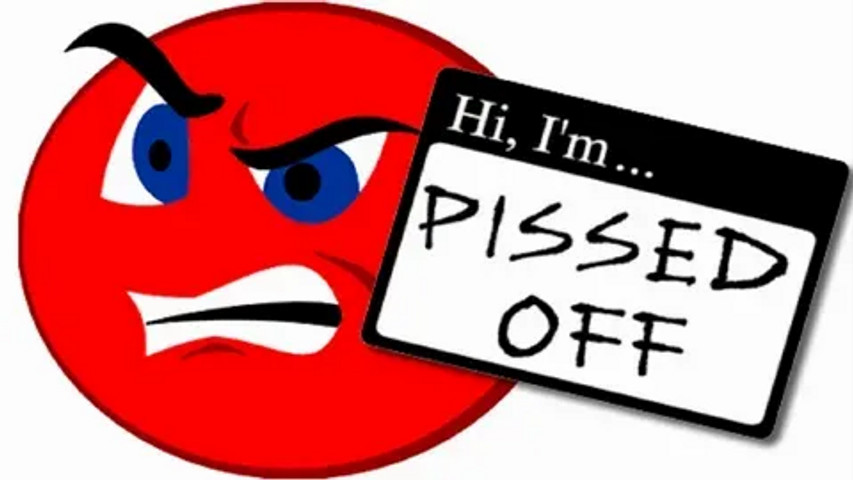 the guy is little pissed!!!!!!!!!!!!!