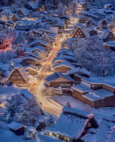 World beautiful hidden towns-Shirakawa