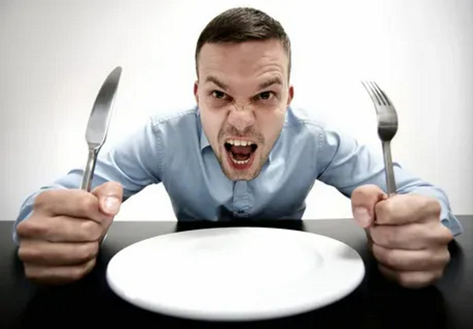 very aggressive eating!!!!!!!!!!!