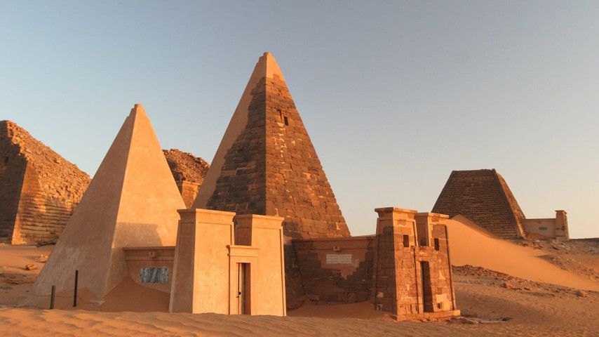Amazing Facts about the world-More Pyramids in Sudan