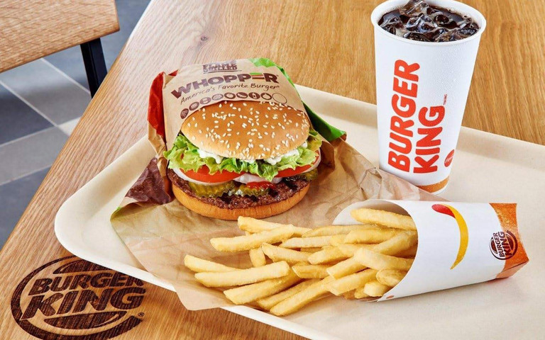 Popular fast food chain in the world- Burger king