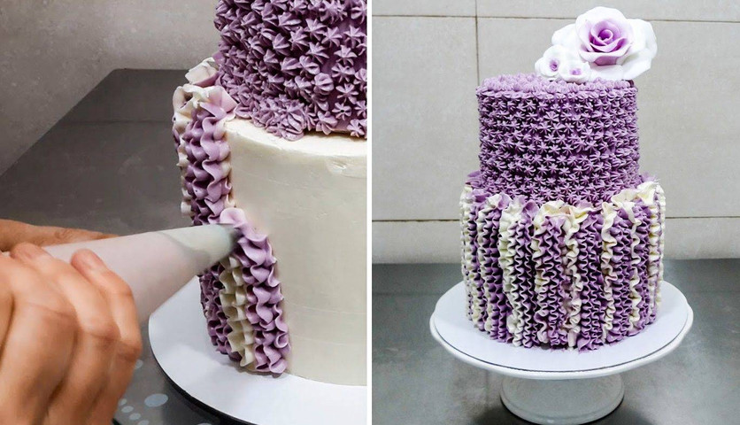Cake decor trick......