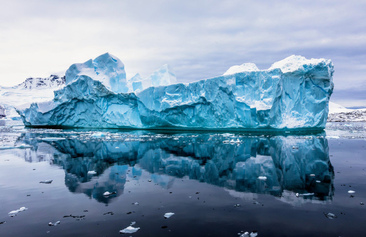 Blue iceberg