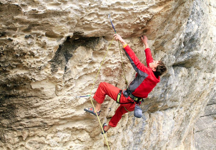 Monk climbing!!!!!!